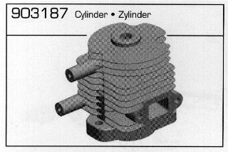 903187 Zylinder 23 ccm Gas Blaster