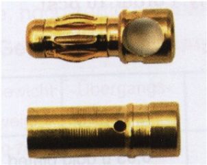 3,5 mm Goldkontaktsteckverbinder Kurz 2 x Stecker 2 x Buchse