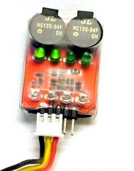LI PO Akku Alarm Checker 2S-4S Peep Ton LED Anzeig