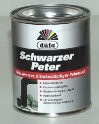 Hitzebestndiger Lack Schwarz Dose 125 ml