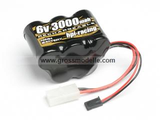 h2018 Empfngerakku 6 V Hump 3000 mAh NIMh Baja 5 B