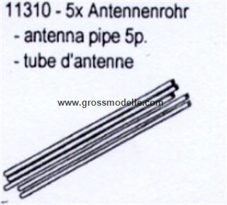 11310 4 x Antennenrohre