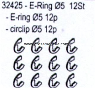 32425 E-Ringe 12 Stck in Verpackung