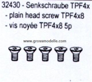 32430 Senkschraube 5 Stck in Verpackung