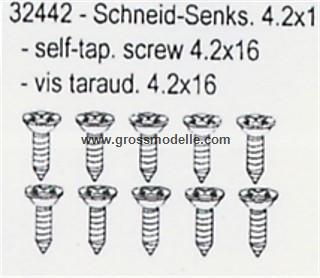 32442 Schn.Sechsk.Schr.10 Stck in Verpackung