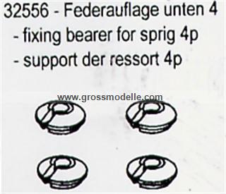 32556 Federauflage unten 4 Stck