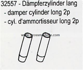 32557 Dmpferzylinder lang 2 Stck