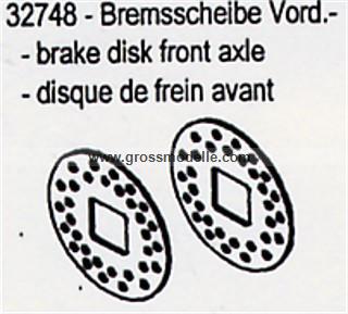 32748 Bremsscheiben Vorderachse c5