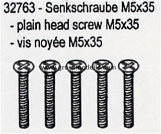 32763 Senkschraube M5x35 5 Stck