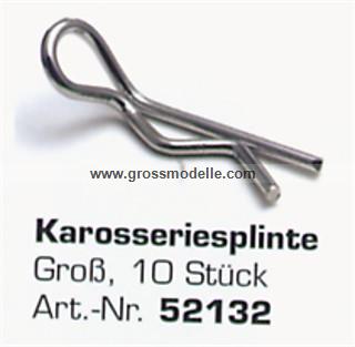 52132 Splinte Karosseriesplinte 10 Stck