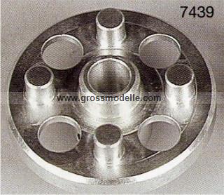 7438 Zahnradmitnehmer Alu 47 mm