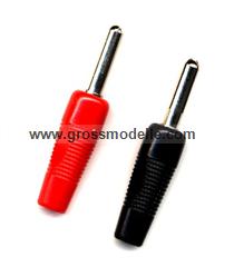 mul71610-1 Bananenstecker rot und schwarz