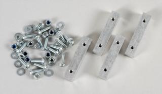 10454/02 - Alu-Befestigung f. Heckspoiler F1, 4St.