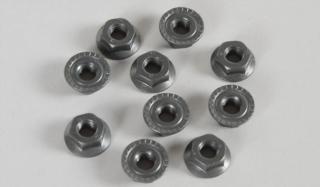 6113 - Radmuttern M6 selbstsichernd, 10St.