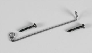 6282 - Befestigungsb�gel f.Reso.-Schalld�mpfer 6280, 1St.