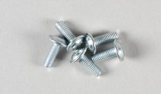6717/08 - Linsen-Flanschkopfschraube M3x8, 5St.