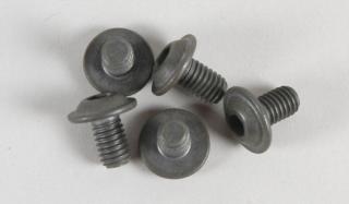 6717/16 - Linsen-Flanschkopfschraube M6x10, 5St.