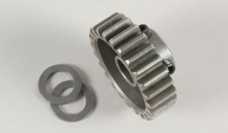 7432 - Stahl-Zahnrad gehrtet 24 Zhne, 1St.