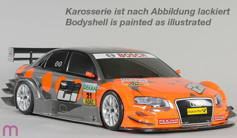 4147 - Karosserie-Set Audi A4 DTM, 2mm lackiert Albers