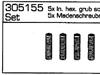 305155-32435 5xMadenschraube