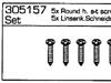 305157-32443 Linskopfschneidschraube