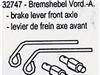 32747 Bremshebel Vorder Achse C5