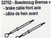 32752 Bowdenzug Bremse vorn c5