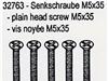 32763 Senkschraube M5x35 5 Stck