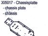 305017 Chassisplatte