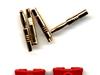 6545-2 Goldkontaktstecker 2 Stck 2 mm FG