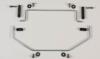 8511 - Stabilisator v./h. 1:5/Truck 4mm, Set